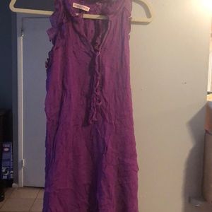 Purple dress